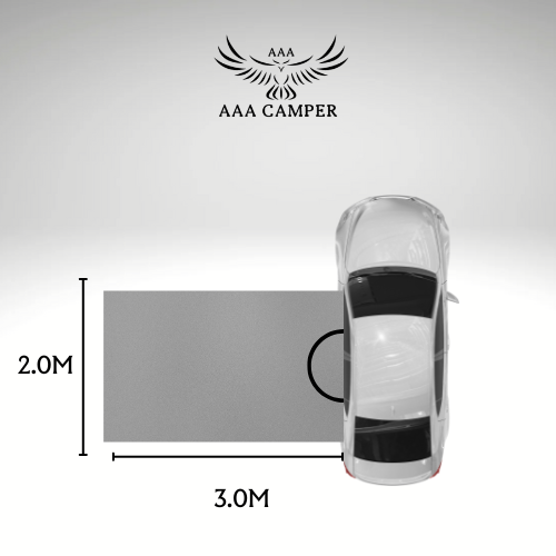 AAA Camper Side Awning with RTT access 2.0 x 3.0M