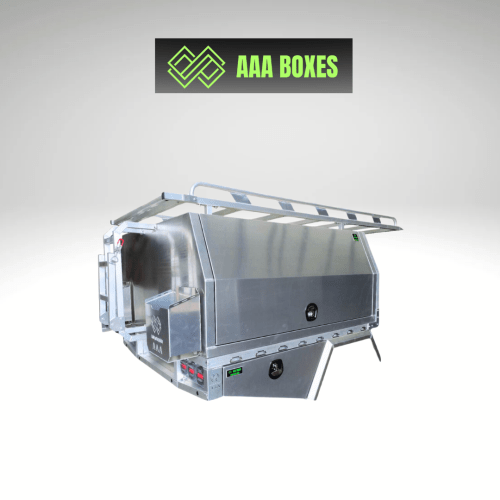 Aluminium Tray Deck 1600mm - Raw Alloy