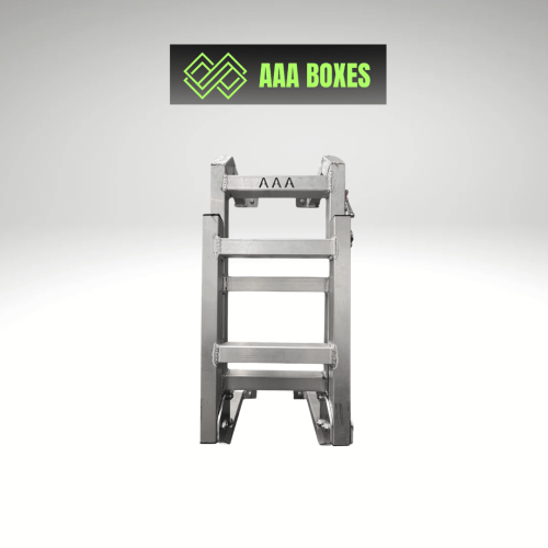 850mm Rear Ladder Raw Alloy